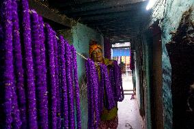 Tihar Preparation in Nepal